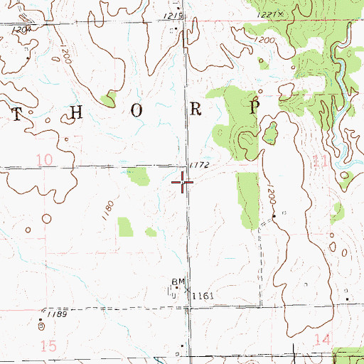 Topographic Map of Field School (historical), WI