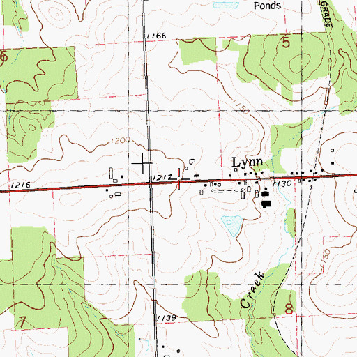 Topographic Map of Sunbeam School (historical), WI