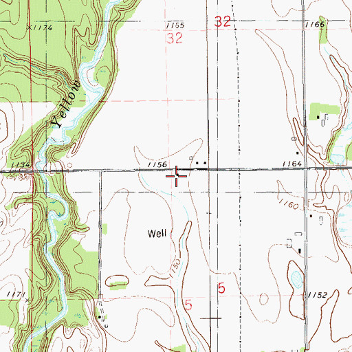 Topographic Map of La Follette School (historical), WI