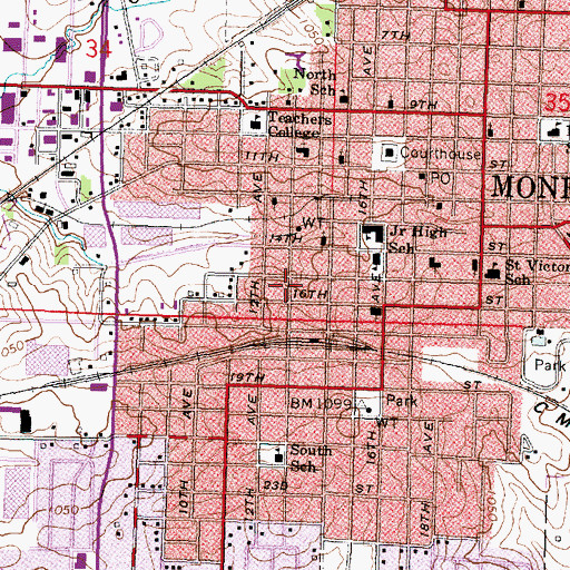 Topographic Map of New Apostolic Church, WI