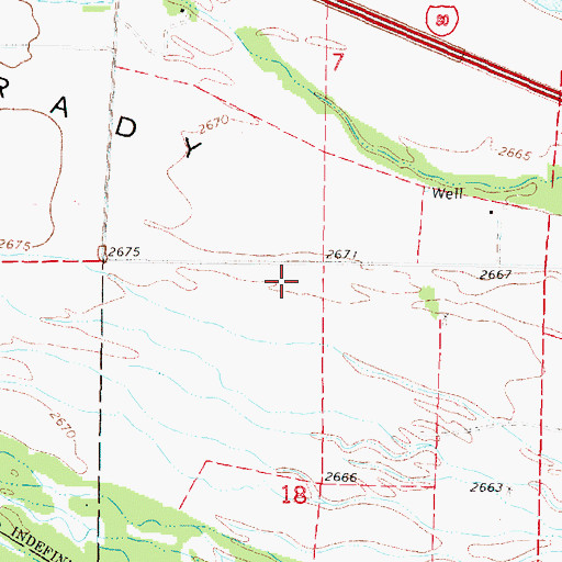 Topographic Map of Machettes (historical), NE