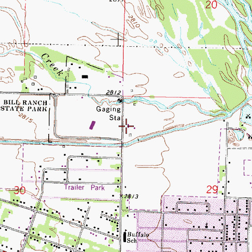 Topographic Map of Lincoln County Historical Society Western Heritage Museum, NE