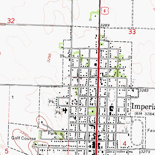 Topographic Map of Jehovahs Witnesses Kingdom Hall, NE