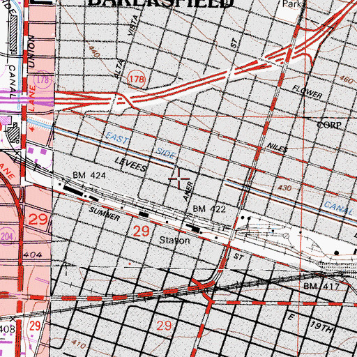 Topographic Map of La Trinidad Church, CA