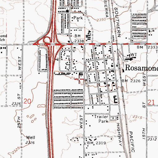 Topographic Map of Hummel Hall, CA