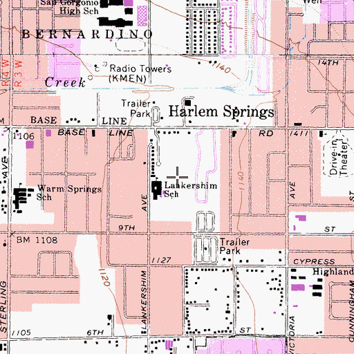 Topographic Map of Silver Creek Golf Club (historical), CA