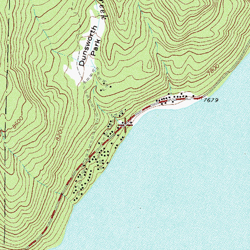 Topographic Map of Root Creek, CO