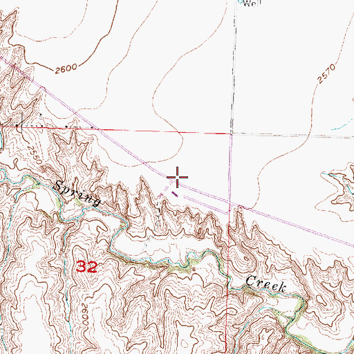 Topographic Map of Stockville Historical Marker, NE