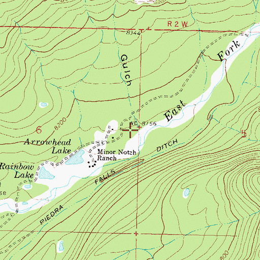 Topographic Map of Stove Gulch, CO