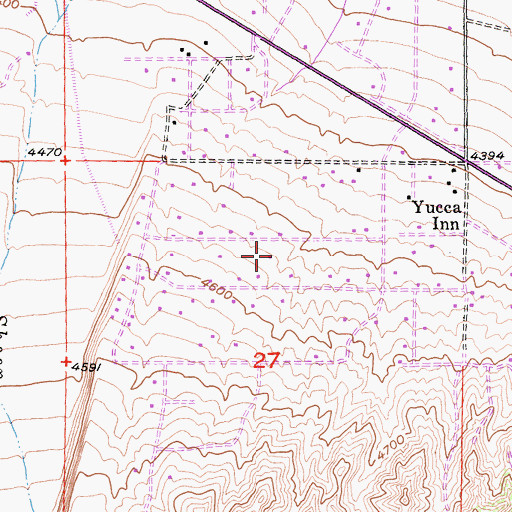 Topographic Map of Deer Haven, CA