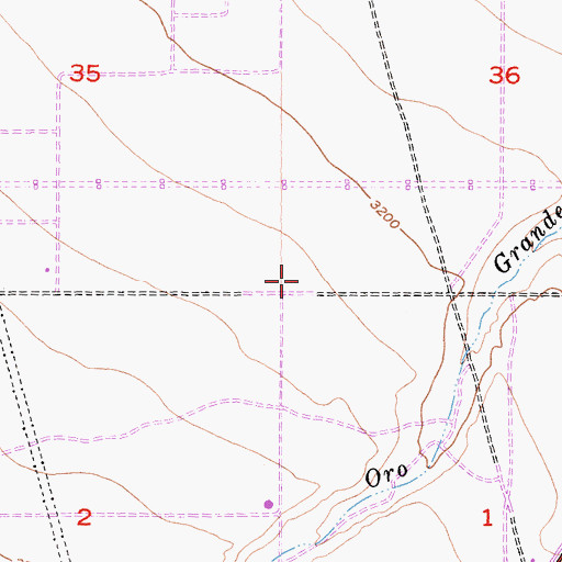 Topographic Map of Liberty Village Shopping Center, CA