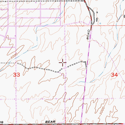 Topographic Map of Lomitas Elementary School, CA