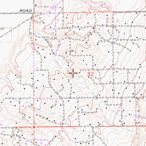 Topographic Map of Apple Valley Highlands, CA