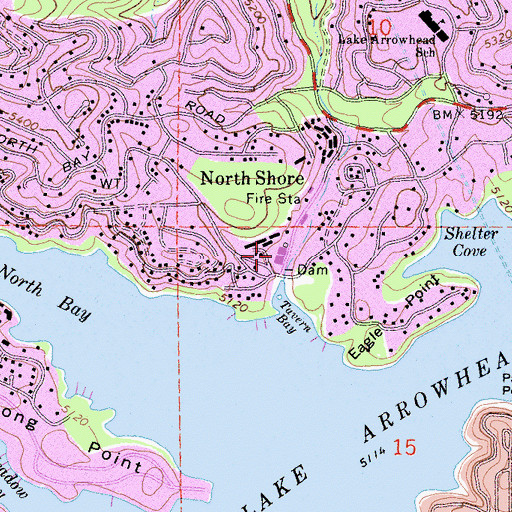 Topographic Map of University of California Los Angeles Conference Center, CA