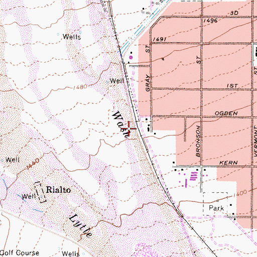 Topographic Map of Muscovy Levee, CA