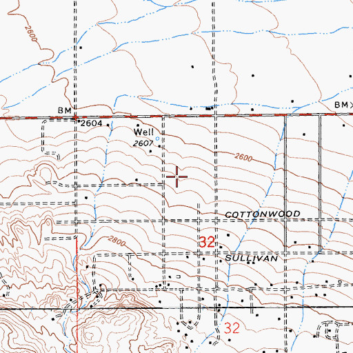 Topographic Map of Hi - Desert Medical Center, CA