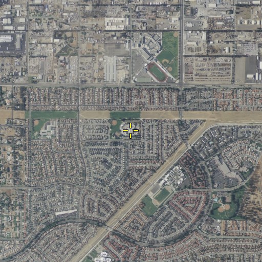 Aerial/Satellite Image of Shadow Hills Elementary School, CA