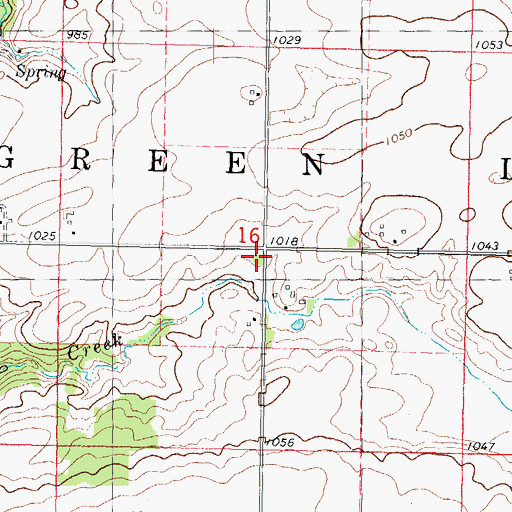 Topographic Map of Searles School (historical), WI