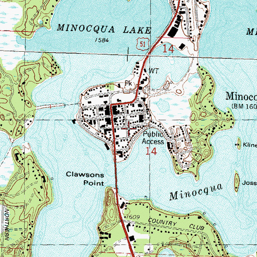 Topographic Map of Saint Andrews Orthodox Mission, WI