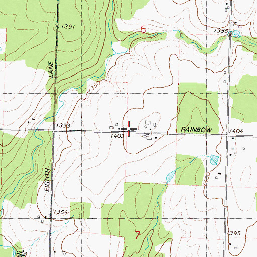Topographic Map of Craig School (historical), WI