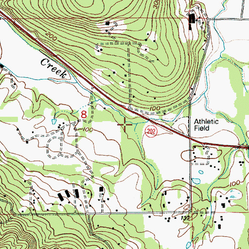 Topographic Map of Haywitch Creek, WA