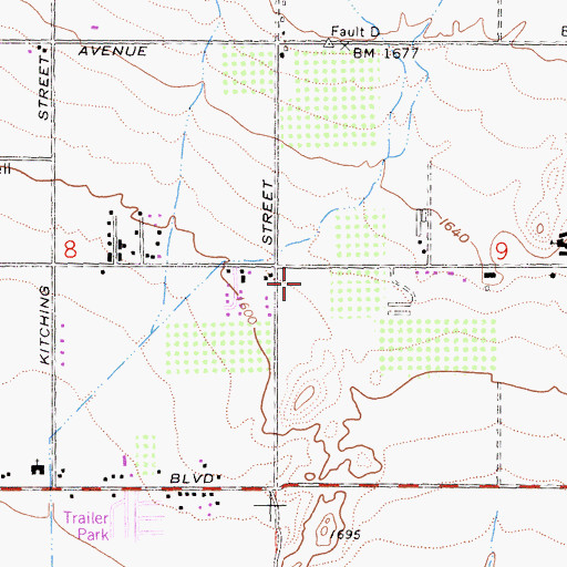 Topographic Map of Morrison Park, CA