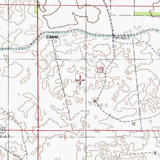 Topographic Map of Berry Park, NE