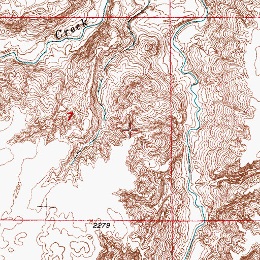 Topographic Map of Pine Glen State Wildlife Management Area, NE