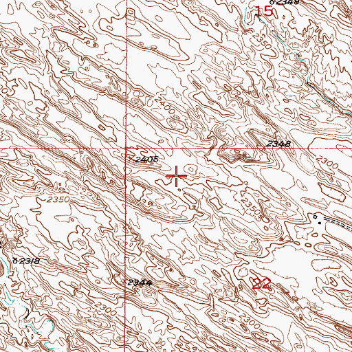 Topographic Map of Township of Kent, NE