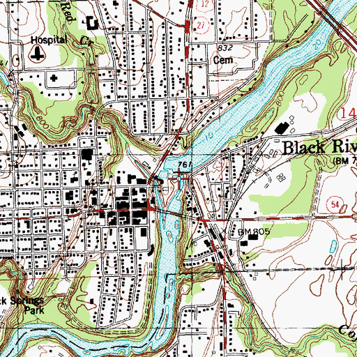 Topographic Map of Ni-ho-kha-wa-ne-ey-ja, WI
