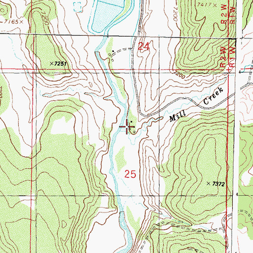 Topographic Map of La Plata Powerplant, CO