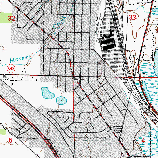 Topographic Map of Church of the Presentation, WI
