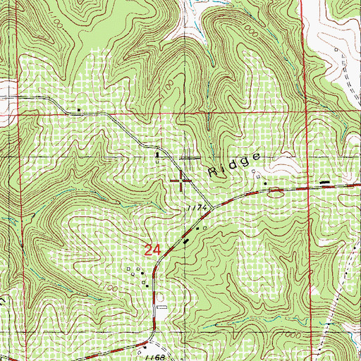 Topographic Map of Summit School (historical), WI