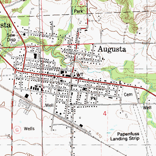 Topographic Map of Church of the Redeemer (historical), WI