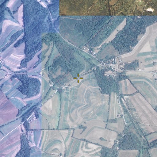 Aerial/Satellite Image of Ewing Cemetery, PA