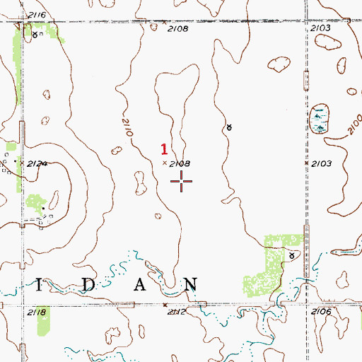 Topographic Map of Atkinson-Stuart Golf Course, NE