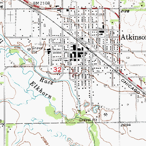 Topographic Map of Sturdevant-McKee Museum, NE