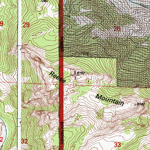 Topographic Map of Restless Geyser, WY