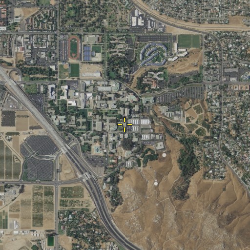 Aerial/Satellite Image of Batchelor Hall, CA