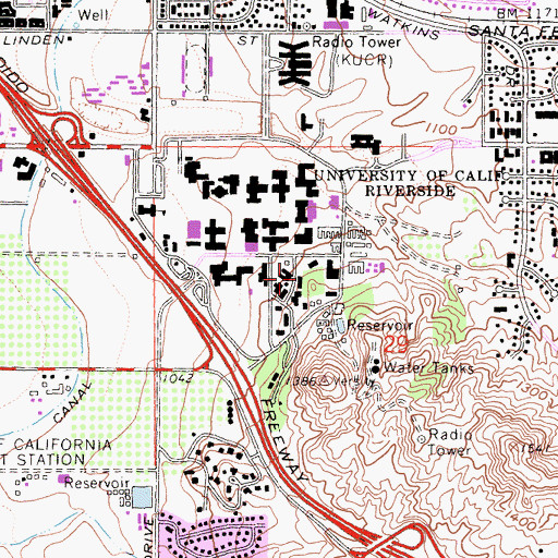 Topographic Map of Boyden Laboratories, CA