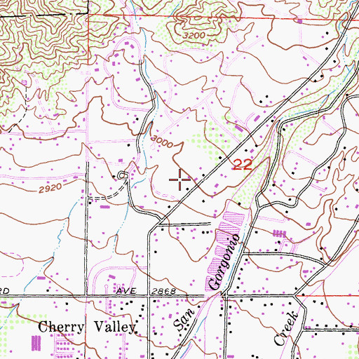 Topographic Map of Edward Dean Museum of Decorative Arts, CA