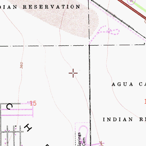 Topographic Map of Century Park, CA