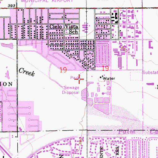 Topographic Map of Demuth Park, CA