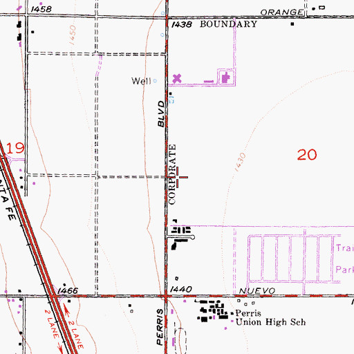 Topographic Map of Figadota Farm, CA