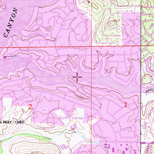 Topographic Map of East Bay, CA