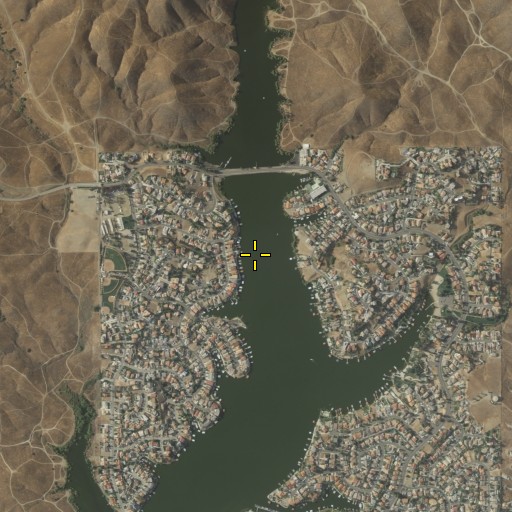 Aerial/Satellite Image of Mariners Bay, CA