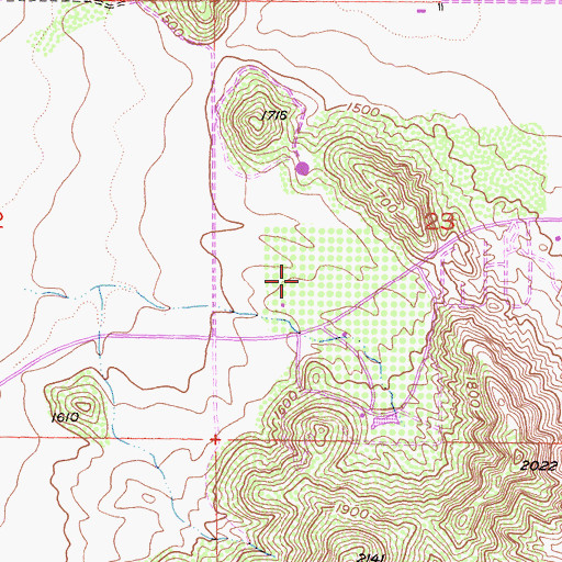 Topographic Map of Menifee Valley Medical Center, CA