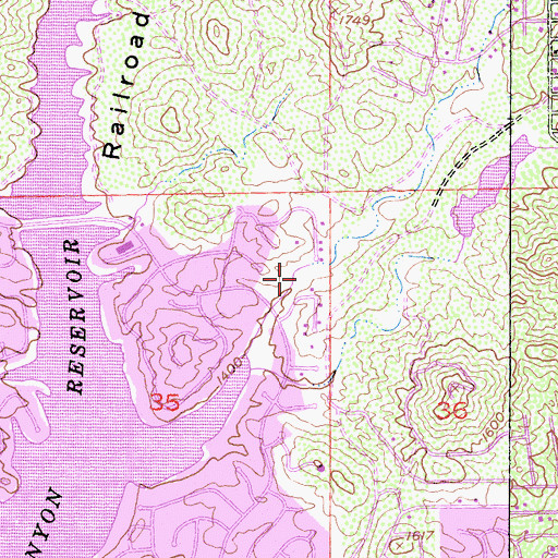 Topographic Map of Sierra Park, CA