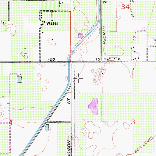 Topographic Map of Eldorado Polo Club, CA