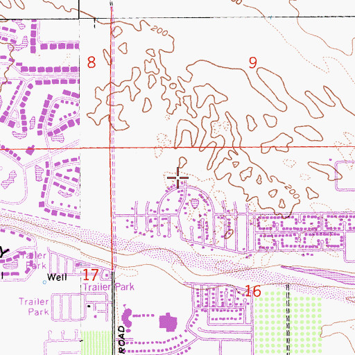 Topographic Map of Portola Country Club, CA